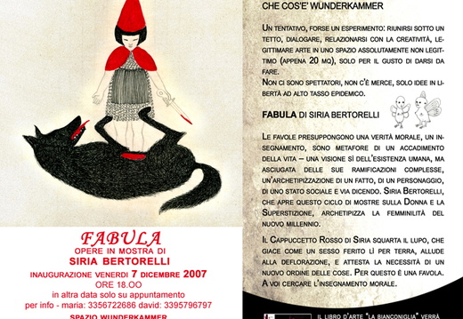 FABULA flyer