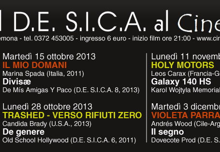 I corti del D.E. S.I.C.A. al Cine Chaplin